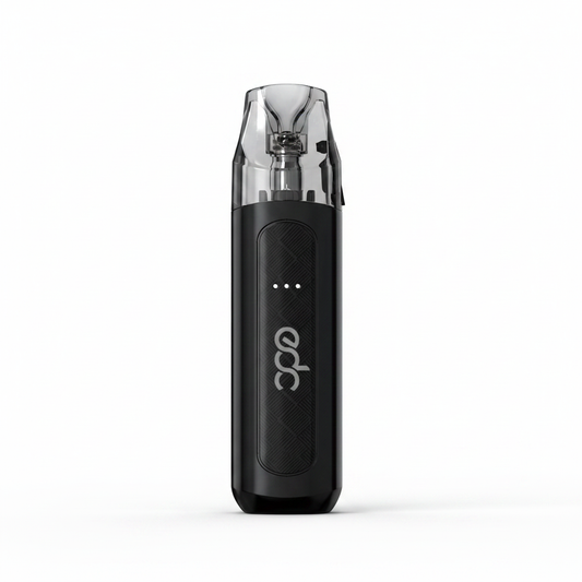 EDC E8 Lite refillable pod kit in Black, 500mAh compact vape device